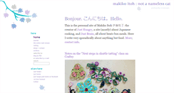 Desktop Screenshot of makikoitoh.com